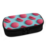 Pink Macarons Print Insulin Cooler Travel Case