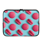 Pink Macarons Print Laptop Sleeve