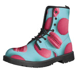 Pink Macarons Print Backpack