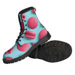 Pink Macarons Print Backpack