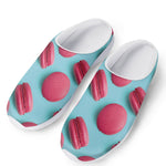 Pink Macarons Print Mesh Casual Shoes