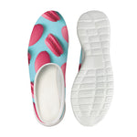 Pink Macarons Print Mesh Casual Shoes