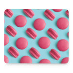 Pink Macarons Print Mouse Pad