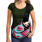 Pink Macarons Print Pet Sling Carrier
