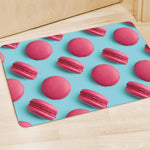 Pink Macarons Print Polyester Doormat