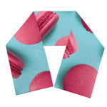 Pink Macarons Print Scarf