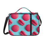 Pink Macarons Print Shoulder Strap Bible Bag
