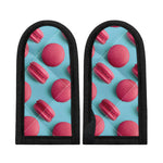 Pink Macarons Print Skillet Handle Cover