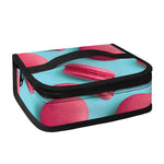 Pink Macarons Print Small Lunch Bag