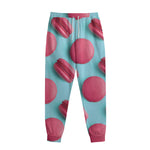 Pink Macarons Print Sweatpants