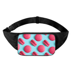Pink Macarons Print Waist Bag