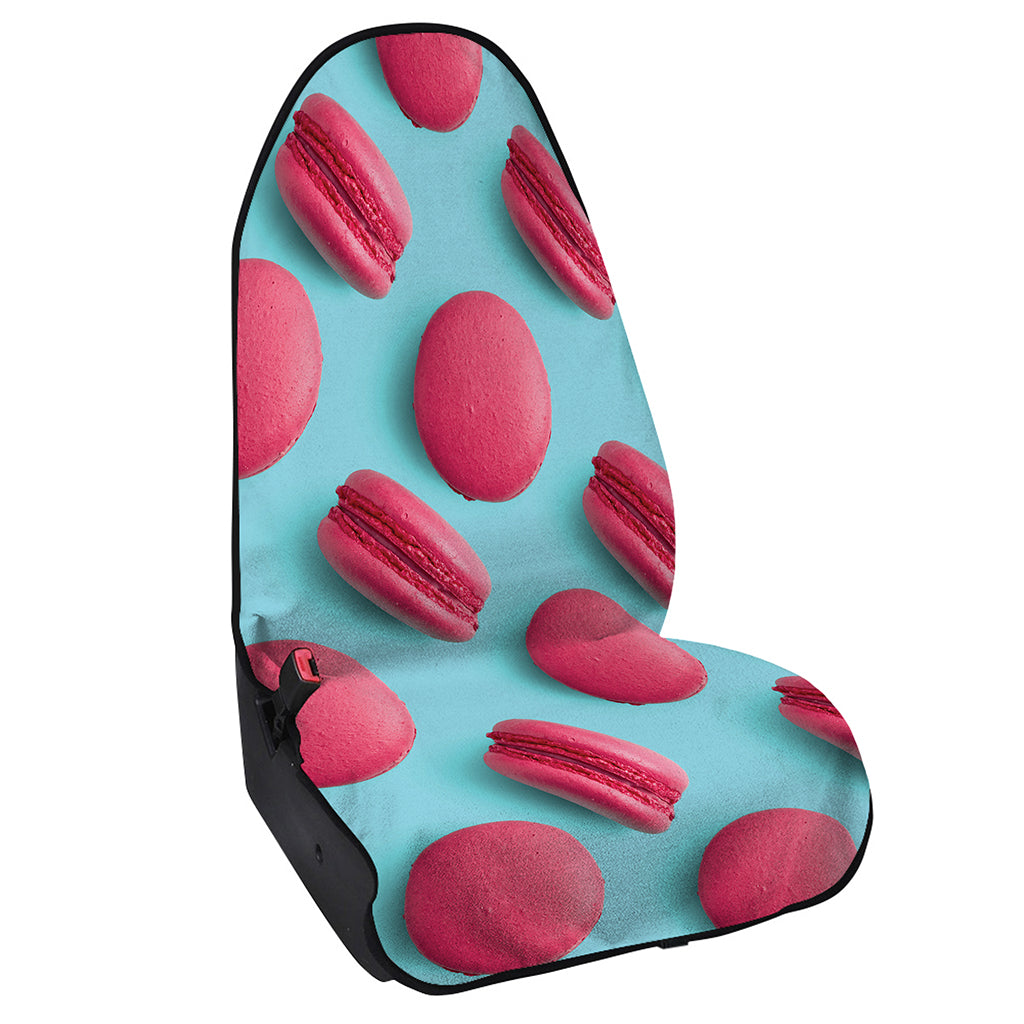 Pink Macarons Print Waterproof Car Seat Cover