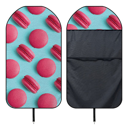 Pink Macarons Print Waterproof Car Seat Cover