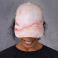 Pink Marble Print Baseball Cap