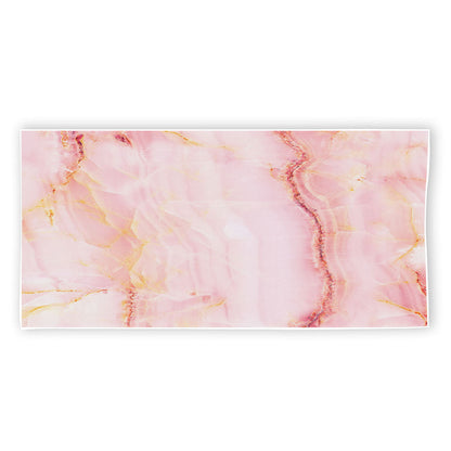 Pink Marble Print Beach Towel