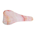 Pink Marble Print Bicycle Seat Cover