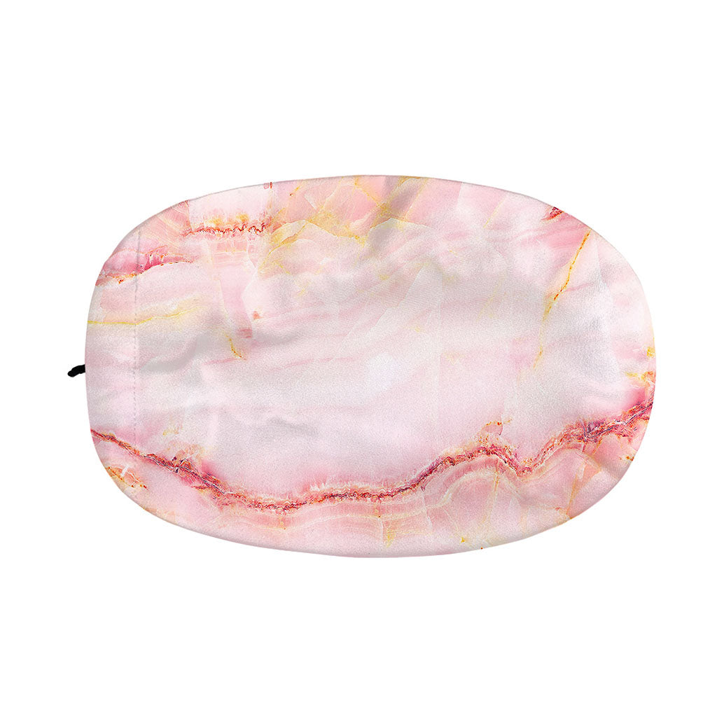 Pink Marble Print Car Side Mirror Covers