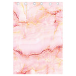Pink Marble Print Curtain