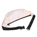 Pink Marble Print Fanny Pack