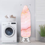 Pink Marble Print Ironing Board Cover