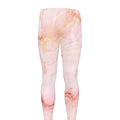 Pink Marble Print Men's Leggings