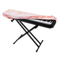 Pink Marble Print Piano Keyboard Cover