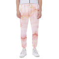 Pink Marble Print Joggers