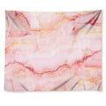 Pink Marble Print Tapestry