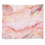 Pink Marble Print Tapestry