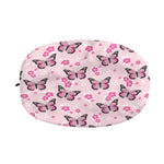 Pink Monarch Butterfly Pattern Print Car Side Mirror Covers