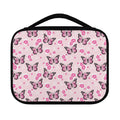 Pink Monarch Butterfly Pattern Print Classic Bible Case