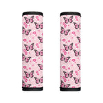 Pink Monarch Butterfly Pattern Print Handle Covers