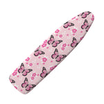 Pink Monarch Butterfly Pattern Print Ironing Board Cover