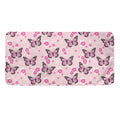 Pink Monarch Butterfly Pattern Print Towel