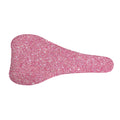 Pink (NOT Real) Glitter Print Bicycle Seat Cover