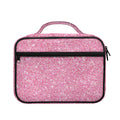 Pink (NOT Real) Glitter Print Briefcase Bible Bag