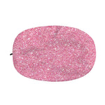 Pink (NOT Real) Glitter Print Car Side Mirror Covers