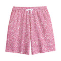 Pink (NOT Real) Glitter Print Cotton Shorts