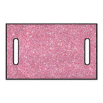 Pink (NOT Real) Glitter Print Golf Cart Seat Cover