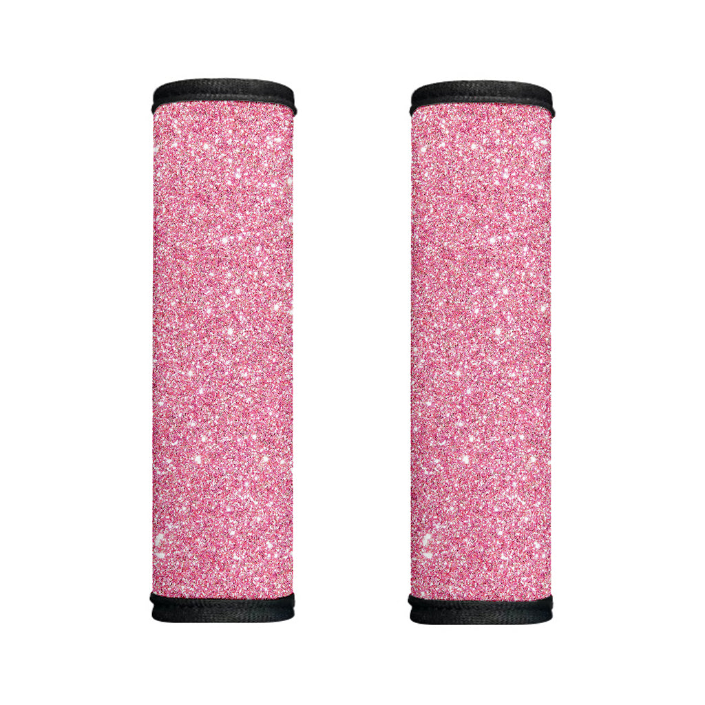 Pink (NOT Real) Glitter Print Handle Covers