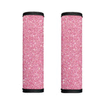 Pink (NOT Real) Glitter Print Handle Covers