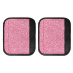 Pink (NOT Real) Glitter Print Handle Covers