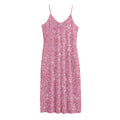 Pink (NOT Real) Glitter Print Jersey Midi Cami Dress