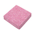 Pink (NOT Real) Glitter Print Outdoor Seat Cushion Cover