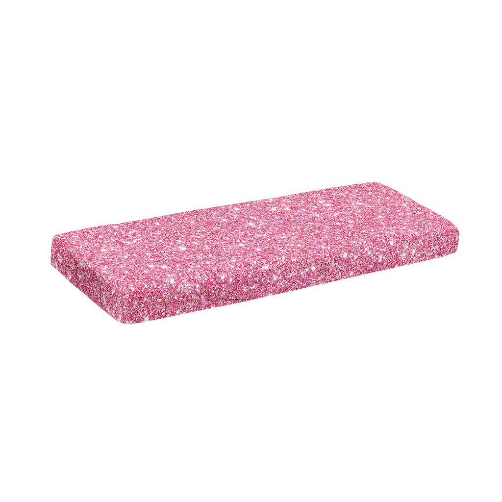 Pink (NOT Real) Glitter Print Piano Keyboard Cover