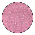 Pink (NOT Real) Glitter Print Round Floor Mat
