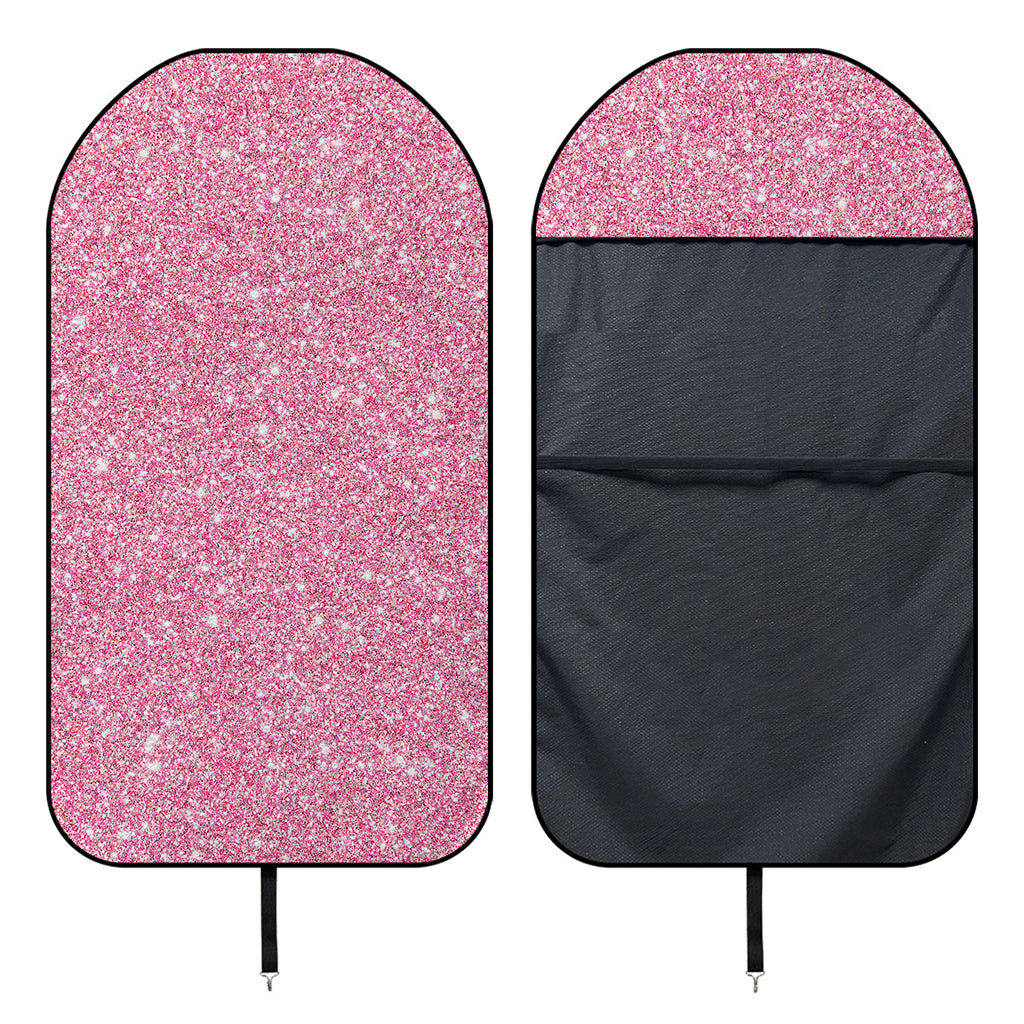 Pink (NOT Real) Glitter Print Waterproof Car Seat Cover
