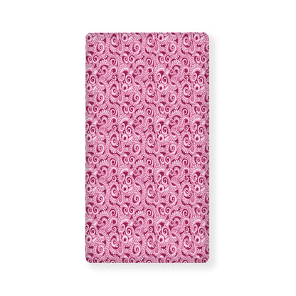 Pink Octopus Tentacles Pattern Print Baby Crib Sheet