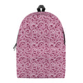 Pink Octopus Tentacles Pattern Print School Backpack
