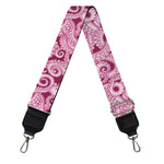 Pink Octopus Tentacles Pattern Print Bag Strap